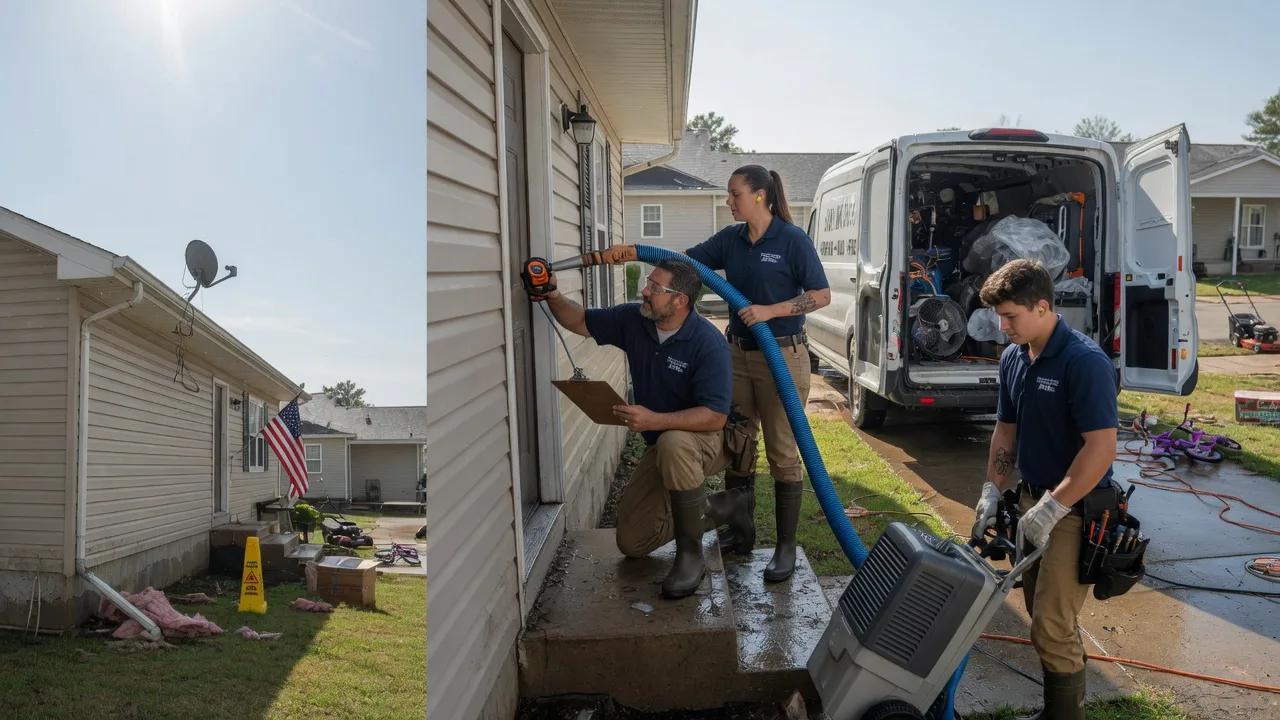 Ceiling Water Damage Restoration in Lenapah, OK near me