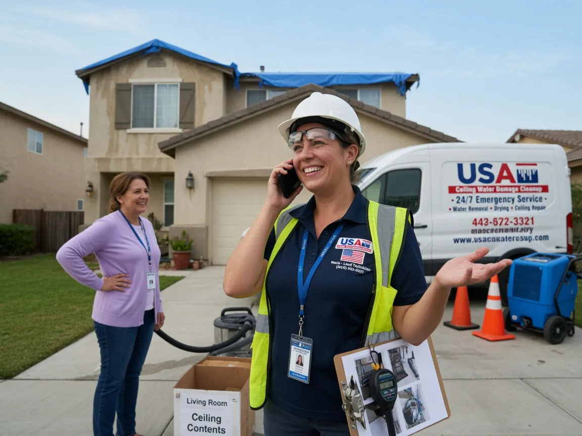 Ceiling Water Damage Restoration Lenapah, OK FAQs